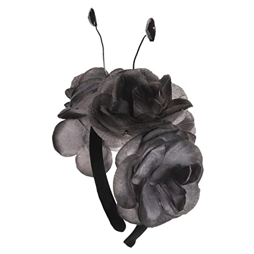 PRETYZOOM Schmetterlingsblumen-Stirnband Kopfschmuck für Halloween-Partys Maskerade Masken Kostüm halloween haarschmuck halloween kopfschmuck Halloween-Blumenstirnbänder Partyzubehör Plastik von PRETYZOOM