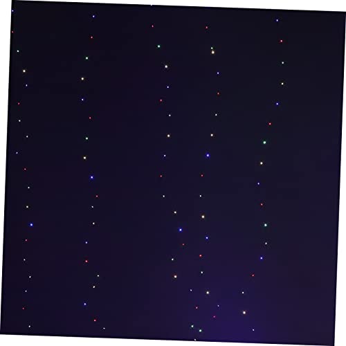 PRETYZOOM Schnur Dekorative Lichter Außendekoration Lichterketten Im Freien Weihnachtsbeleuchtung Im Freien Fensterlichter Dekorationen Outdoor-dekor Fenster Vorhang Licht Led-dekor Pvc von PRETYZOOM