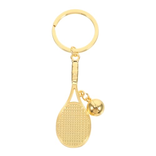 PRETYZOOM Tennis Schlüsselanhänger Tennisschläger Schlüsselanhänger Tennisbälle Mini Schlüsselanhänger Anhänger Simulation Von Tennis Und Schläger Tennisspieler Charm Kleiner von PRETYZOOM