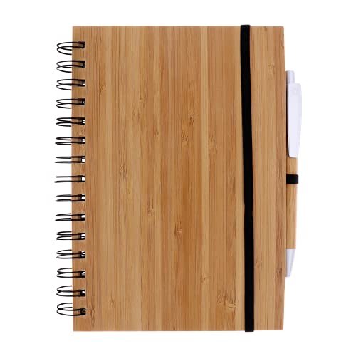 PRIM notebook, Dieses Notizbuch ist ein lustiges Geschenk und praktisch zum Hinzufügen! Umweltfreundlich und stilvoll.Notizbuch 140 x 205 mm, Stift 140 x 11 mm,70 linierte Blätter 1 wooden von PRIM