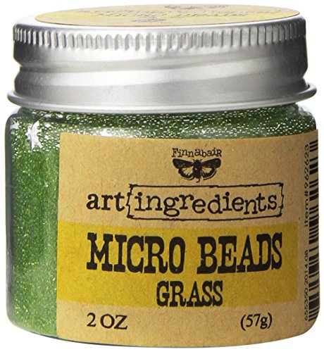 Prima Marketing 962623 Finnabair Art Ingredients Micro Beads, 56,7 g, Gras von PRIMA MARKETING INC