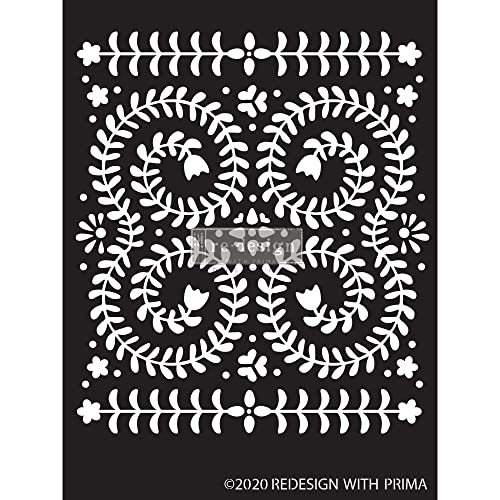 Prima Marketing Re-Design Decor Stencil 9"X13.5"-Elegant Vine von PRIMA MARKETING INC