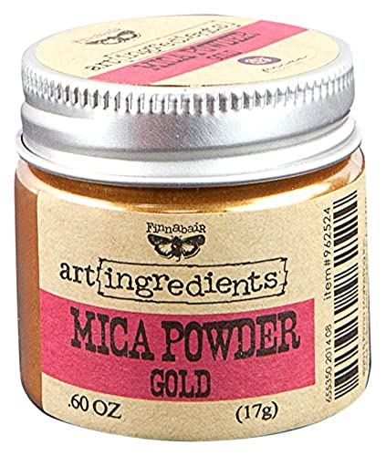 Prima Marketing finnabair Art Zutaten Mica Puder 0,6 oz-Gold von PRIMA MARKETING INC