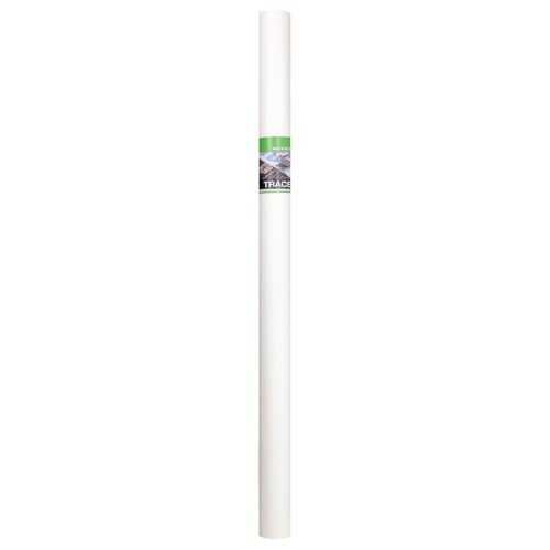 PRO ART 61 cm x 20 Meter Skizzenpapierrolle, Weiß von PRO ART