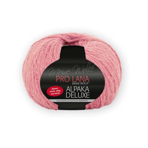 PRO LANA Alpaka Deluxe - Farbe: Azalee (35) - 50 g/ca. 150 m Wolle von PRO LANA