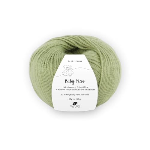 PRO LANA Baby Micro - Farbe: Heu (75) - 50 g/ca. 155 m Wolle von PRO LANA