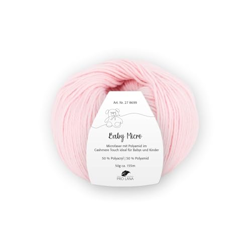 PRO LANA Baby Micro - Farbe: Rosé (33) - 50 g/ca. 155 m Wolle von PRO LANA