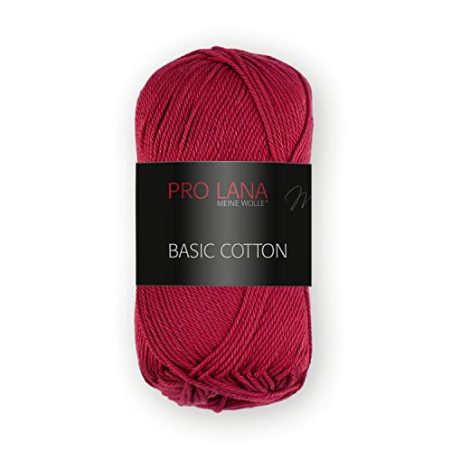 PRO LANA Basic Cotton - Farbe: 30-50 g/ca. 125 m Wolle von PRO LANA