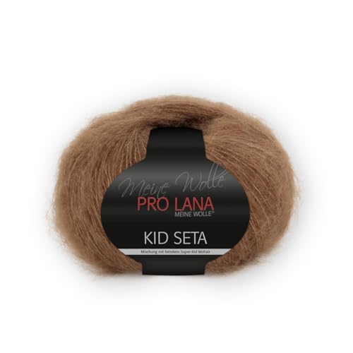 PRO LANA Kid Seta - Farbe: Braun (09) - 25 g/ca. 210 m Wolle von PRO LANA