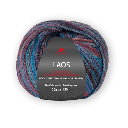 PRO LANA Laos - Farbe: Meer (85) - 50 g/ca. 150 m Wolle von PRO LANA
