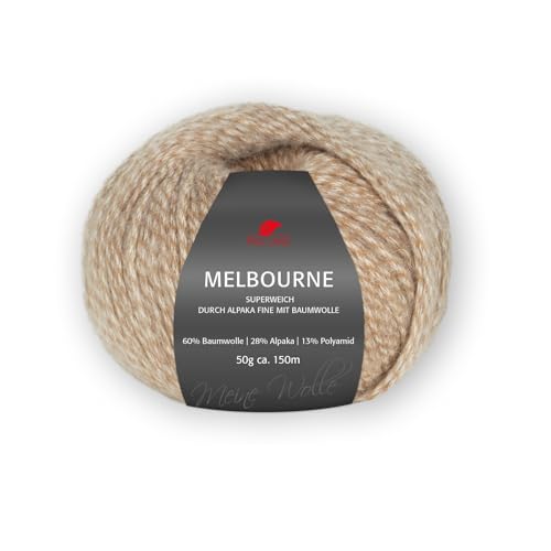 PRO LANA Melbourne - Farbe: Beige (280) - 50 g/ca. 150 m Wolle von PRO LANA