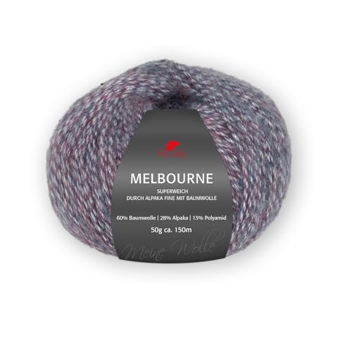 PRO LANA Melbourne - Farbe: Blau/Lila (284) - 50 g/ca. 150 m Wolle von PRO LANA