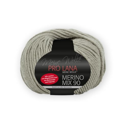 PRO LANA Merino Mix 90 - Farbe: Taupe (18) - 50 g/ca. 90 m Wolle von PRO LANA