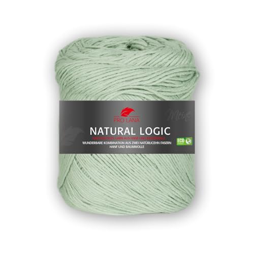 PRO LANA Natural Logic - Farbe: Reseda (63) - 100 g/ca. 225 m Wolle von PRO LANA