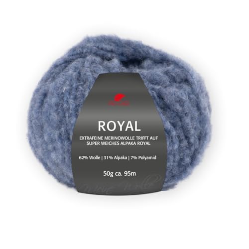 PRO LANA Royal - Farbe: Nachtblau (58) - 50 g/ca. 95 m Wolle von PRO LANA