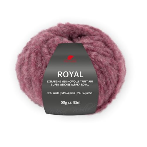 PRO LANA Royal - Farbe: Weinrot (31) - 50 g/ca. 95 m Wolle von PRO LANA