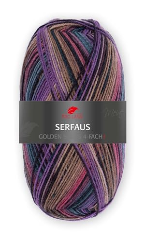 PRO LANA Serfaus - Golden Socks - Farbe: 405.02-100 g/ca. 420 m Wolle von PRO LANA