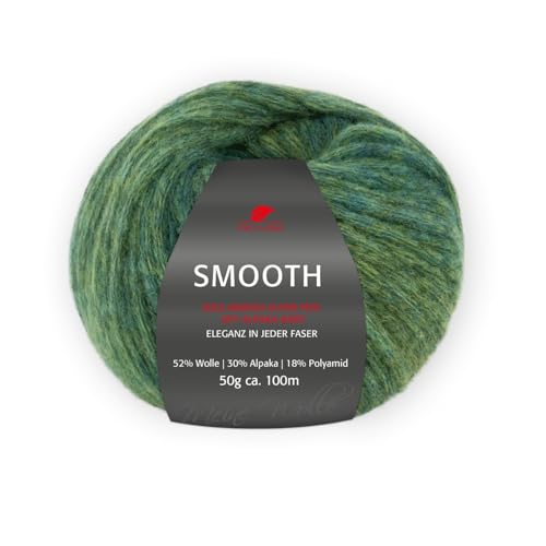 PRO LANA Smooth - Farbe: Grün Color (86) - 50 g/ca. 100 m Wolle von PRO LANA