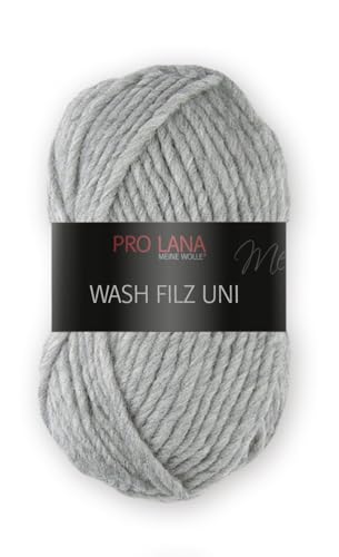 PRO LANA Wash-Filz Uni - Farbe: 191-50 g/ca. 50 m Wolle von PRO LANA