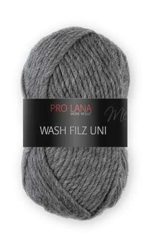 PRO LANA Wash-Filz Uni - Farbe: 195-50 g/ca. 50 m Wolle von PRO LANA