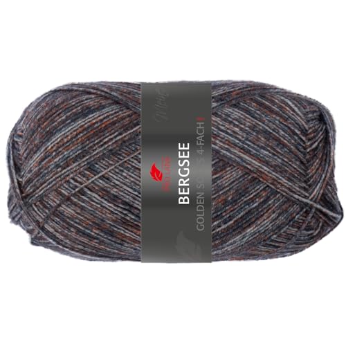 Pro Lana Golden Socks BERGSEE 100 g 4-fach Sockenwolle mit 75% Schurwolle 420 m, Farbe:676 von PRO LANA