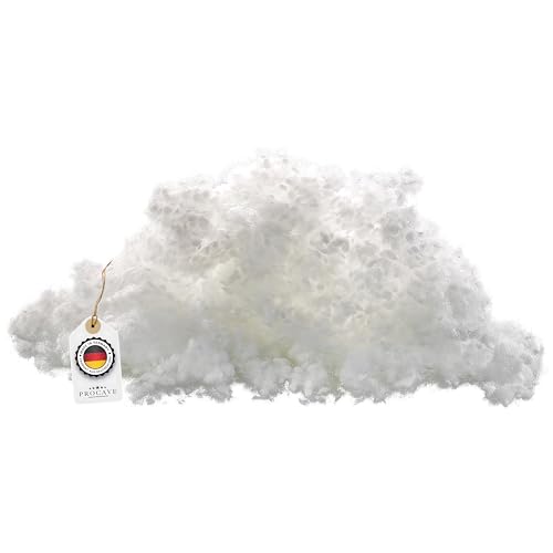 PROCAVE Bastelwatte aus 100% silikonisierten Poly-Kugeln - 1kg Füllwatte - Waschbare Stopfwatte für Kuscheltiere- Kissen-Füllung weich - Füllmaterial gemischt - Made in Germany PROCAVE Bastelwatte aus 100% silikonisierten Poly-Kugeln - 1kg Füllwatte - Waschbare Stopfwatte für Kuscheltiere- Kissen-Füllung weich - Füllmaterial gemischt - Made in Germany von PROCAVE