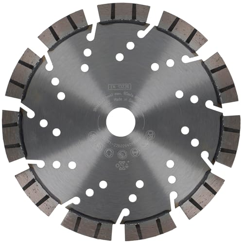 PRODIAMANT Profi Diamanttrennscheibe 180mm x 22,23 Beton Stahlbeton Granit BG013 13mm Turbosegment lasergeschweißt Made in Germany von PRODIAMANT