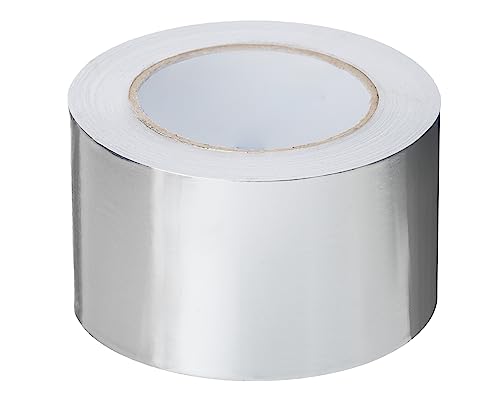 PROFIVENT.DE Aluminium Klebeband Hitzebeständiges Wasserdichtes Alu Klebeband zum Reparieren von Metalloberflächen Metallklebeband UV Aluband Dampfsperre Klebeband 45m (72mm/45m) von PROFIVENT.DE