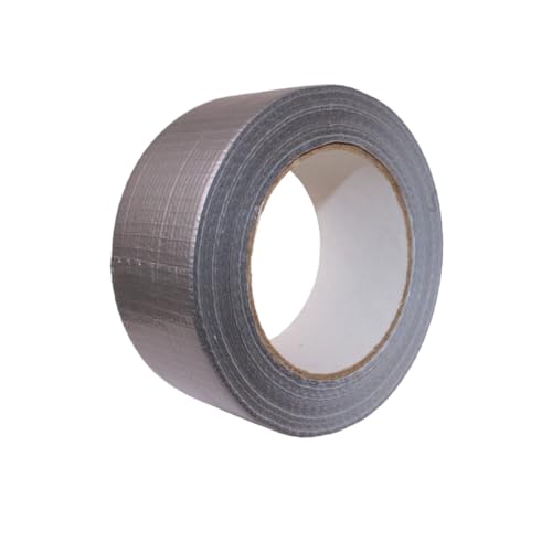 PROFIVENT.DE Universelles 48mm x 50m Wasserdicht Gewebeklebeband Panzertape Duct Tape Reparatur Klebeband Starke Klebkraft (Grau) von PROFIVENT.DE