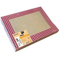 400 PROnappe Platzsets Leinen Vichy mehrfarbig 30,0 x 40,0 cm von PROnappe