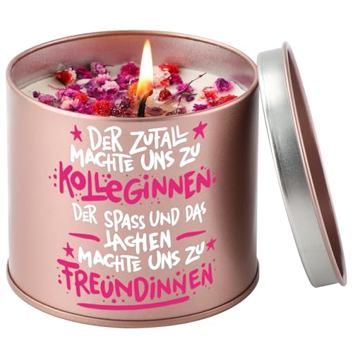 PRSTENLY Abschiedsgeschenk Kollegen, Duftkerze Kleine Geschenke für Kollegen Kollegin zum Geburtstag Abschied Weihnachtsgeschenke, Geschenkidee Kollegin Arbeitskollegin von PRSTENLY