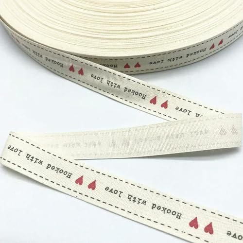 5 Yards 15 mm Weihnachtsdruck Polyester-Baumwollband DIY Weihnachtsfeier Geschenkverpackungszubehör-22-15 mm von PTBMBZ