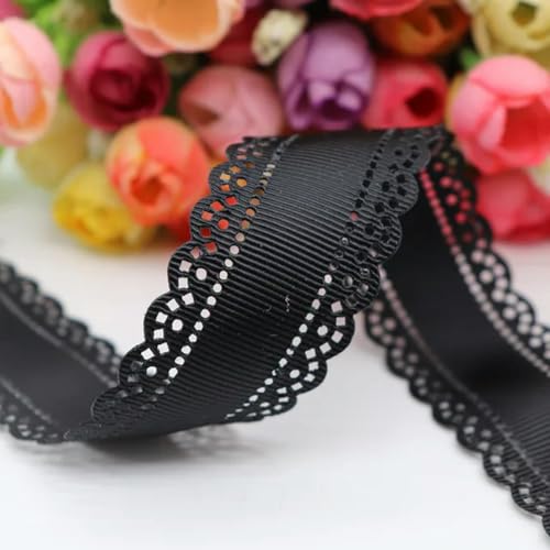 50 yards/lot 30mm hohl blumen solide grosgrain bänder tuch band spitze diy handgemachte haar zubehör-030 von PTBMBZ