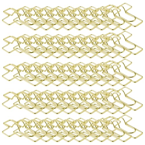 50 Stück/Set Kreuze, Büroklammern, Metall-Binderklemmen für Bibelstudium, Büro, Schule, Journaling, Lesezeichen, Dokumenten-Organisation von PTILSERY