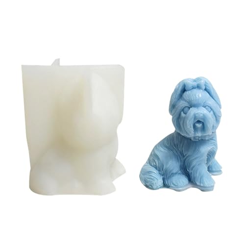 Lovely Puppy Molds Dogs Silicone Moulds Epoxys Resin Handmade Soap Castings Molds Baking Moulds von PTILSERY