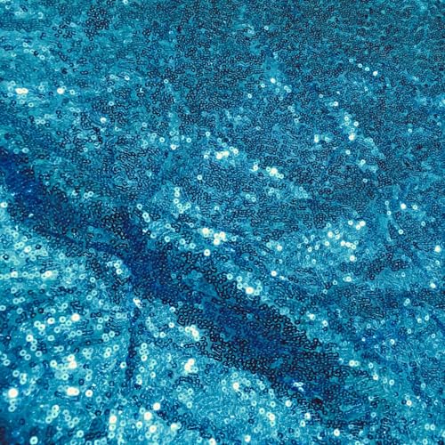 130cm * 2m Pailletten Stoff,Glitzer Pailletten Dekostoff Steppstoff Paillettenstoff Sequenzstoff Sparkly Stoff für DIY handgemachte Kleidung Hochzeit Party DIY Nähen Handwerk -Blau #3 130cm * 2m Pailletten Stoff,Glitzer Pailletten Dekostoff Steppstoff Paillettenstoff Sequenzstoff Sparkly Stoff für DIY handgemachte Kleidung Hochzeit Party DIY Nähen Handwerk -Blau #3 von PTNKUIIY