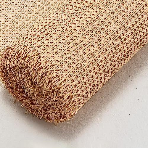 Wiener Geflecht Natürliches Rattan Roll, Cane Webbing Rattan Band Rolle, Rohrgeflecht Restaurieren Sie Möbel, Rattan-Gurtband für Stuhl Reparatur, Nachttisch, Kommode, DIY-Projekte ( Size : 90cmx1m ) von PUCIO