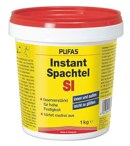 PUFAS Instant-Spachtel für innen und außen 1 kg von PUFAS