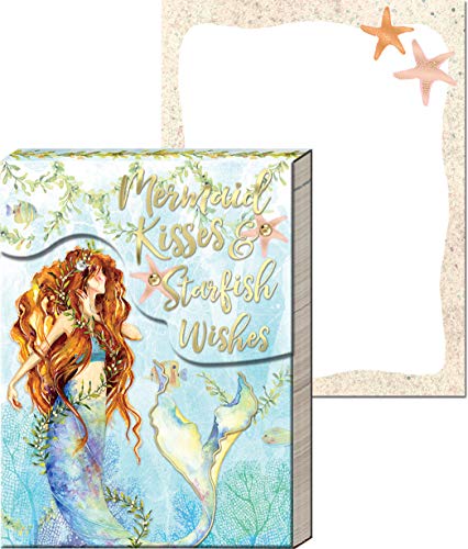 Punch Studio Mermaid Kisses Notizblock (46028), mehrfarbig von PUNCH STUDIO