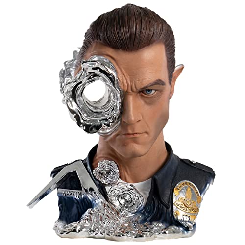 PURE ARTS RS670001 PUREARTS Terminator T-1000 Statuette für Kunst, 29 x 36 x 44 cm, Schwarz von PURE ARTS