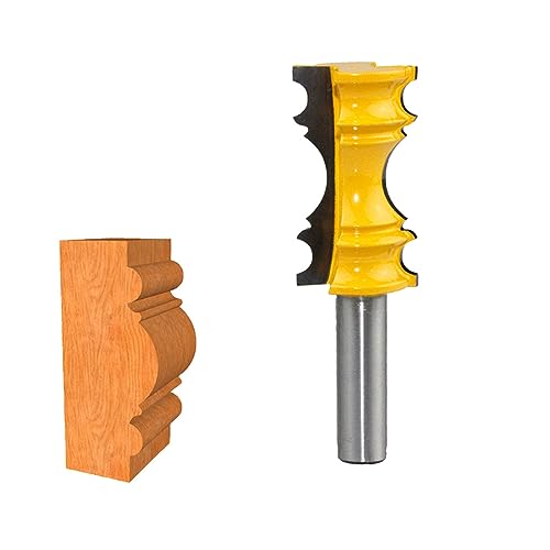 Woodworking Router Bit Straight Slot Milling Cutter Inch Straight Router Bit Trimming Engraving Router Bits Milling Router Bits Mill for Wood Straight Slot Milling Cutter Straight Router Bit von PURPLELILY