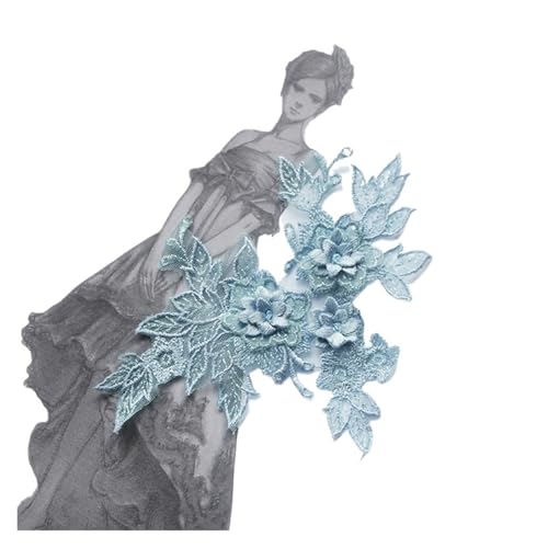 Spitzenapplikation, Spitzenapplikation, 1 Stück, 3D-Spitzenblumen-Stickerei-Applikation, Besatz, Aufnäher, DIY-Nähdekoration, Basteln, Hochzeitskleid-Accessoire, handgefertigt for Hochzeitskleid, Brau Spitzenapplikation, Spitzenapplikation, 1 Stück, 3D-Spitzenblumen-Stickerei-Applikation, Besatz, Aufnäher, DIY-Nähdekoration, Basteln, Hochzeitskleid-Accessoire, handgefertigt for Hochzeitskleid, Brau von PUYUNA