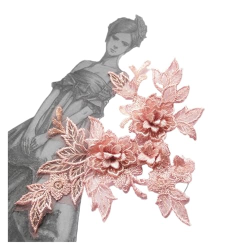 Spitzenapplikation, Spitzenapplikation, 1 Stück, 3D-Spitzenblumen-Stickerei-Applikation, Besatz, Aufnäher, DIY-Nähdekoration, Basteln, Hochzeitskleid-Accessoire, handgefertigt for Hochzeitskleid, Brau Spitzenapplikation, Spitzenapplikation, 1 Stück, 3D-Spitzenblumen-Stickerei-Applikation, Besatz, Aufnäher, DIY-Nähdekoration, Basteln, Hochzeitskleid-Accessoire, handgefertigt for Hochzeitskleid, Brau von PUYUNA