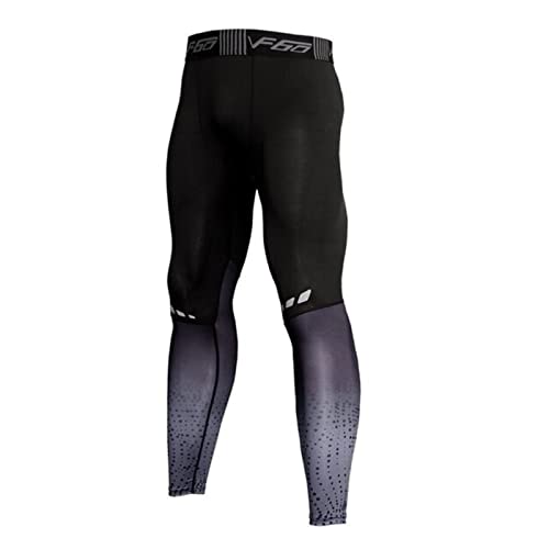 PUYYDS Neue Kompression Laufhose Leggings für Männer Sport Legging Spleißen Stoff Handwerk Fitness Training Hose Männer schlank von PUYYDS