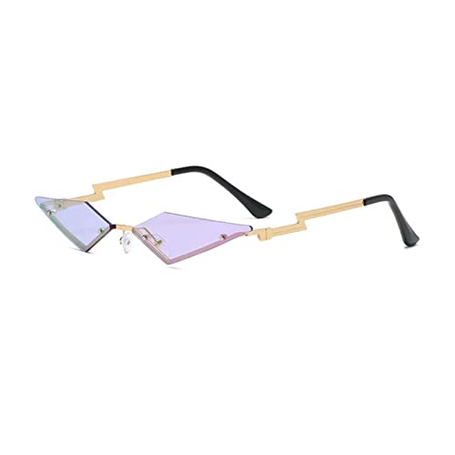 Spiel KDA The Baddest Evelynn Cosplay Brille Damen Herren Mode Randlose Sonnenbrille Eyewear Prop von PUYYDS