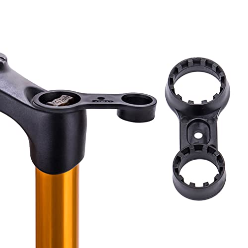PW TOOLS Gabelkappenschlüssel | Doppelkopf-Vorderradgabel-Reparaturschlüssel | Aufhängungskappenschlüssel-Werkzeug zum Entfernen der Mountainbike-Gabel von Rennrädern von PW TOOLS