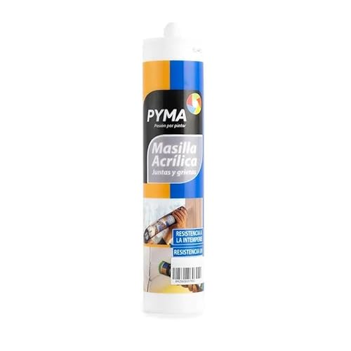 Pyma, Fugenfüll- und Dichtmasse im Innenbereich, weiß, 300 ml von PYMA