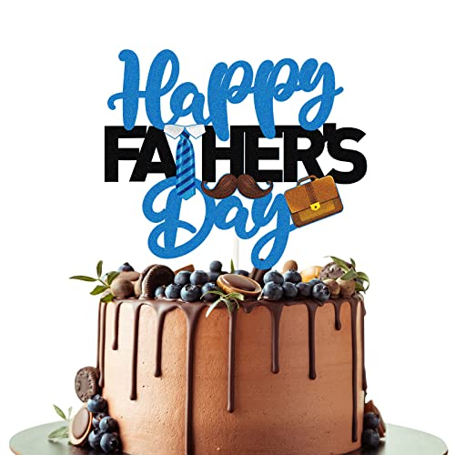 Happy Father's Day Kuchenaufsatz, Best Dad Ever Dads Day, Party-Dekoration – Thank You Dad Happy Birthday Dad Party Dekoration von PYQWA