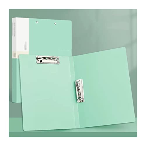 Folders File Organiser A4 Folders A4 ringbinder 5 Packungen mehrfarbiger Testpapier-Aufbewahrungsmappen mit Doppelclip, Textsortierung, Vertragsmappe(C) von PZOFERLIN