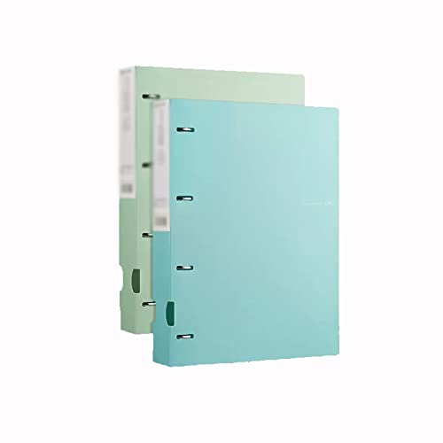 Folders File Organiser A4 Folders A4 ringbinder Testpapier-Organizer, Flipchart-Ordner, A4-Einlage, transparentes Informationsbuch, vier Löcher gestanzt, Flipchart-Datei-Organizer, Dateien-Organizer(A von PZOFERLIN